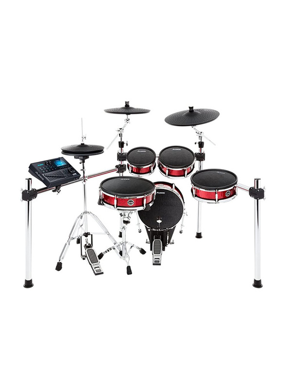 

Alesis Strike Kit with 8-Piece Professional Electronic Drum Set with Mesh Heads, Black