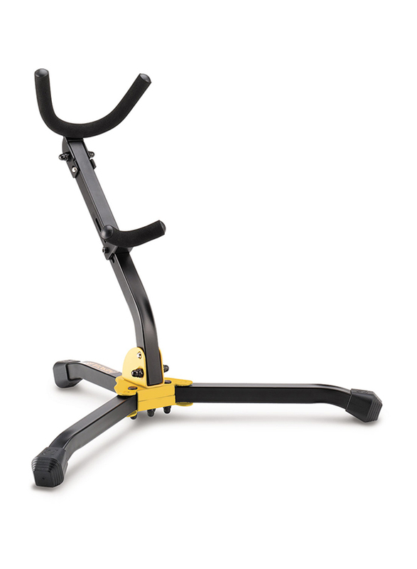 

Hercules DS530BB Alto/Tenor Saxophone Tripod Stand with Bag, Black