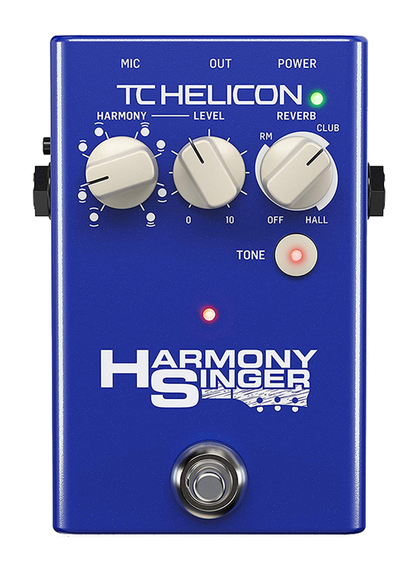 

TC Helicon Harmony Singer Guitar Pedal, Blue