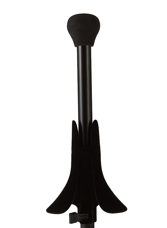 Hercules DS531BB Soprano Saxophone (Flugelhorn) Stand with Bag, Black
