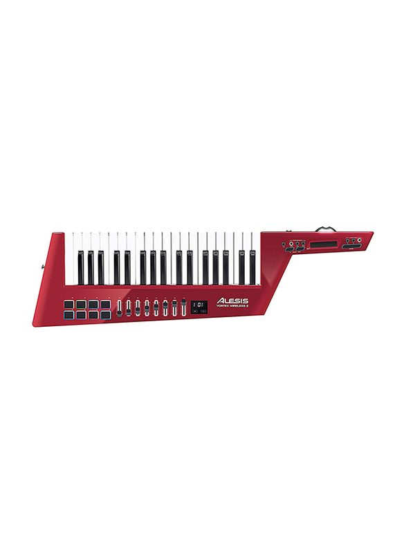 

Alesis Vortex Wireless 2 USB/MIDI Keytar with Tilt Sensor, Red