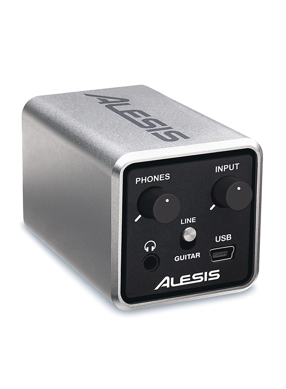 

Alesis Core 1 24-Bit Inline USB Audio Interface, Grey/Black