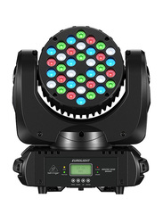 Behringer MH363 RGBW LED Moving Head Euro Light, 108W, Black