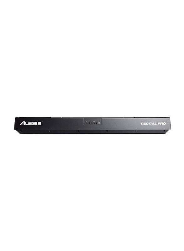 Alesis Recital Pro Digital Piano with Hammer-Action Keys, 88 Keys, Black