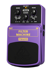 Behringer Ultimate Filter Modeling Effects Pedal, FM600, Purple/Black