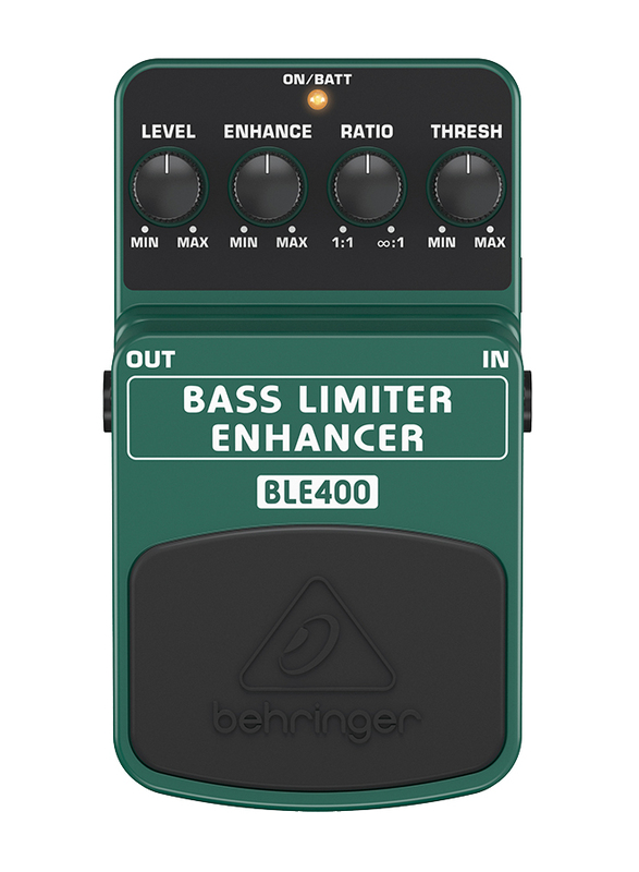 

Behringer BLE400 Bass Limiter Enhancer Effects Guitar Pedal, Multicolour
