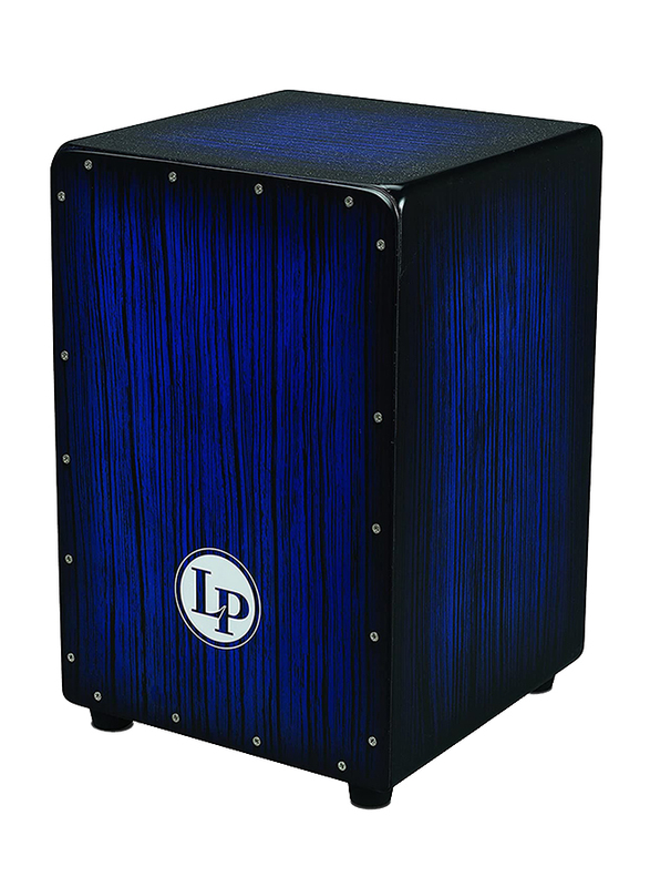 

Latin Percussion LPA1332-BBS Aspire Accents Cajon, Blue Burst Streak