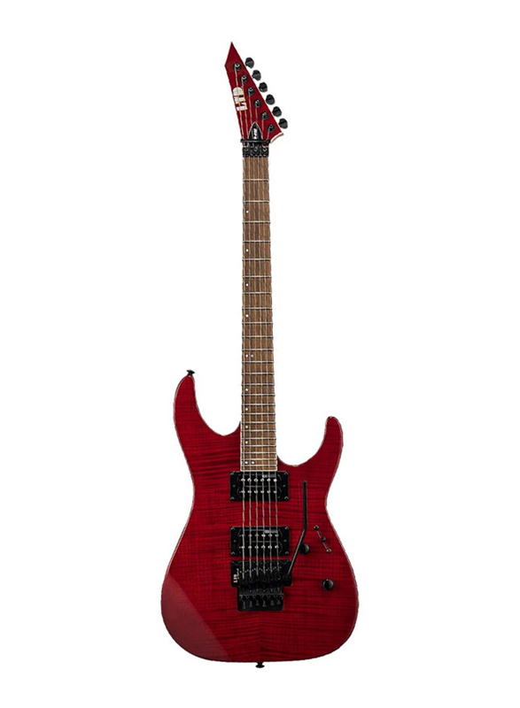 

ESP LTD M-200FM Electric Guitar, Roasted Jatoba Fingerboard, See Thru Red