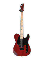 ESP LTD TE-200M Electric Guitar, Maple Fingerboard, See Thru Black Cherry Finish