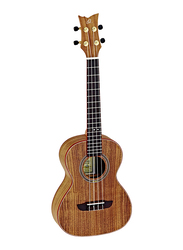 Ortega RUACA-CC Acacia Tenor Size Ukulele with Guitar Bag, Tecwood Fingerboard, Natural
