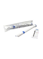 Nuvo N310RDBL Recorder with Trans Vinyl Case, White/Blue