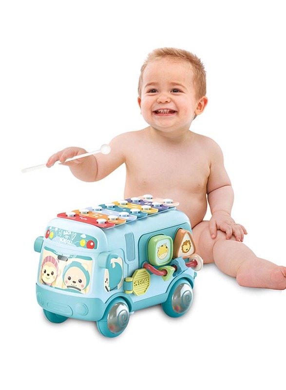 

Sobebear Xylophone Music Baby Bus Toy