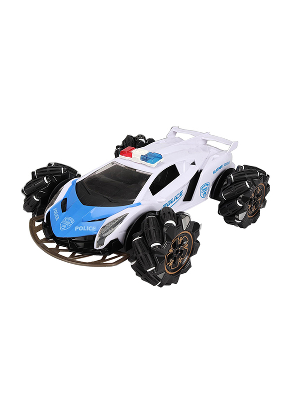 

Weiya 2.4G 4WD Drift Vehicle Music Light, 1:14 Scale, White/Blue/Black, Ages 3+