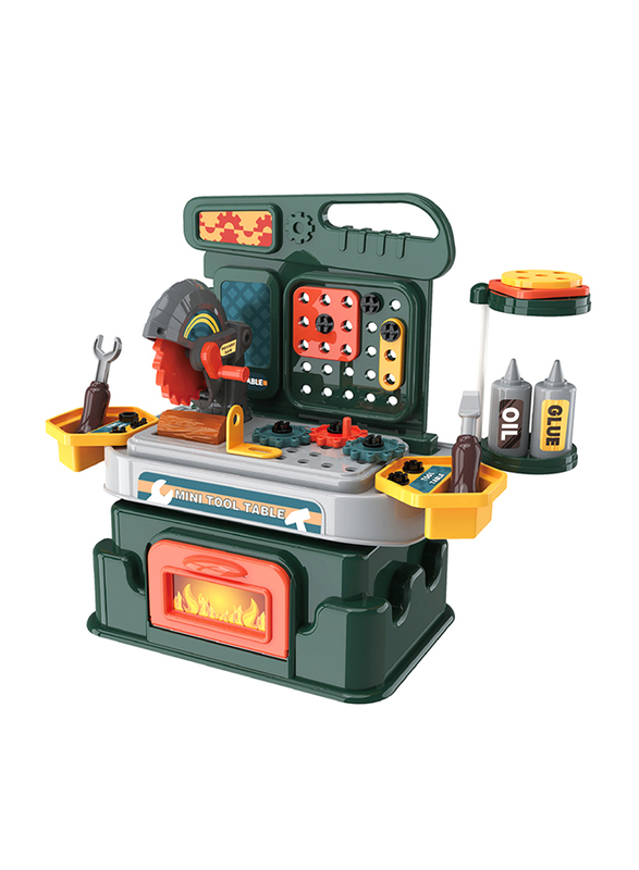 

Bowa Workbench Role Play Mini Construction Tool Table Set, 46 Pieces, Ages 3+