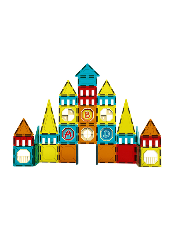 

Yerl Colorful Window Magnetic Chip Building Blocks Set, Large, 56 Pieces, Ages 3+