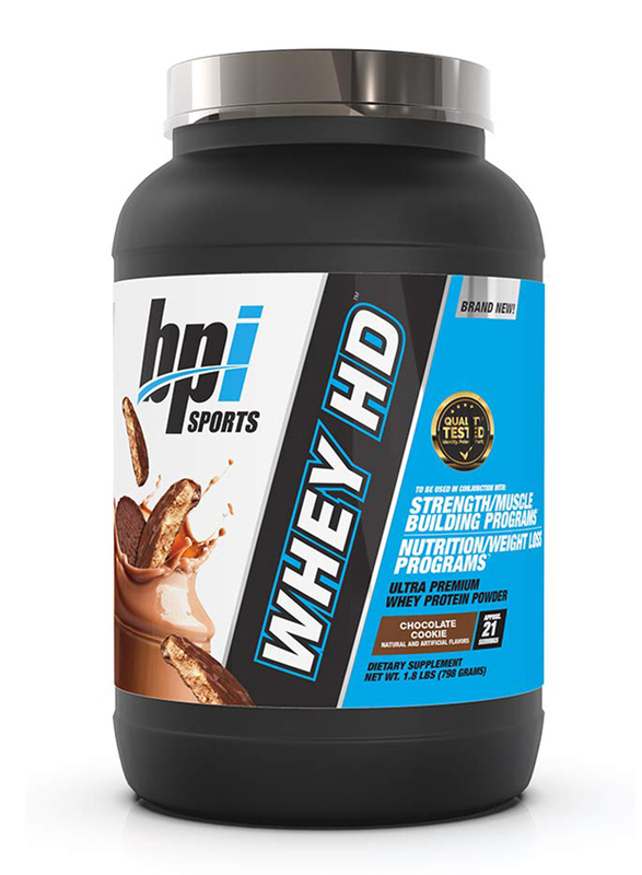 

BPI Sports Whey HD Utra Premium Protein Powder, 4.2 Lbs, Chocolate Cookie