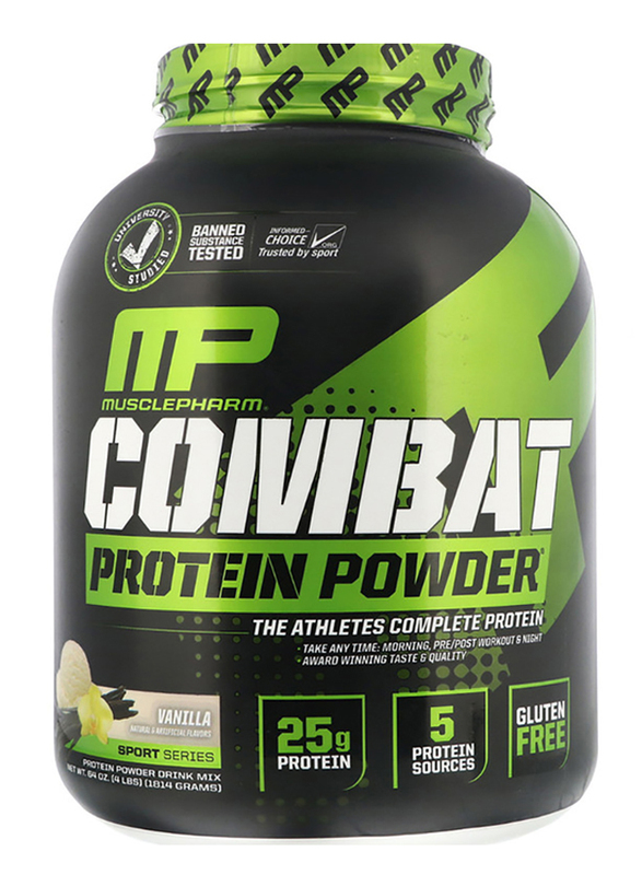 

Musclepharm Combat Protein Powder, 4 Lbs, Vanilla