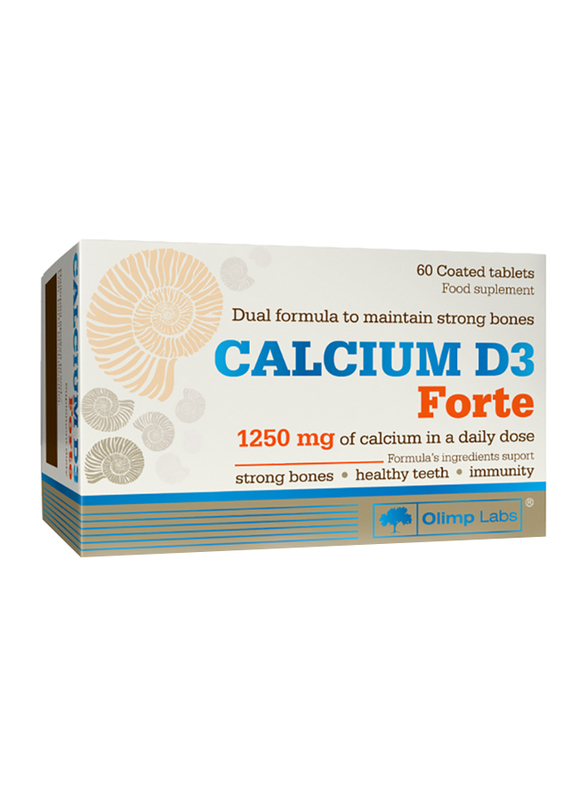 

Olimp Labs Calcium D3 Forte, 1250mg, 60 Tablets