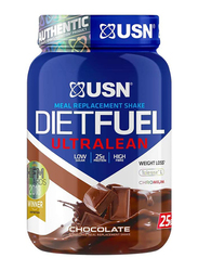 USN Diet Fuel Ultralean Weight Control Meal Replacement Shake Powder, 2 KG, Chocolate Cream