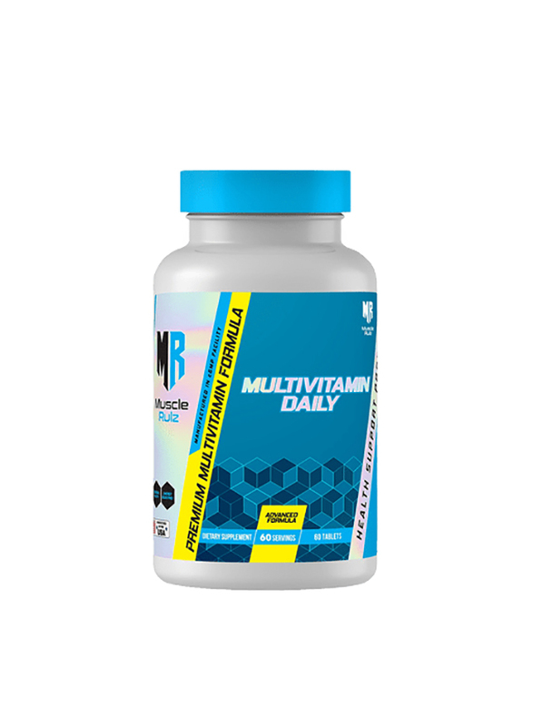 

Muscle Rulz Multivitamin Daily, 60 Tablets, Regular