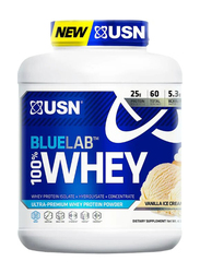 USN 100% Ultra Premiun Whey Protien Powder, 4.13 Lbs, Vanilla Ice Cream