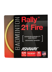 Ashaway Rally 21 Fire Badminton String, 0.70mm, Natural