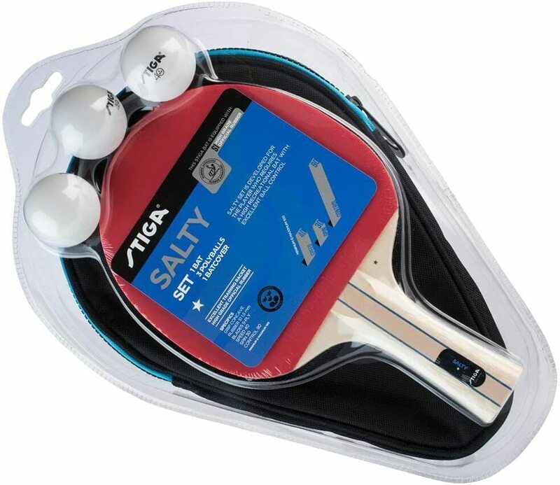 

Stiga Salty Racket And Balls Set, Multicolour