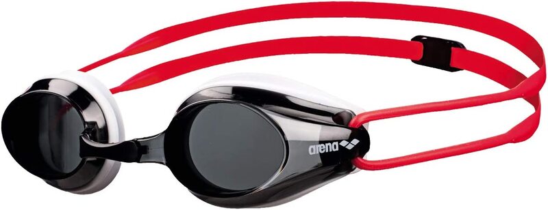 

Arena Tracks Jr Youth Swim Goggles, Red/Black