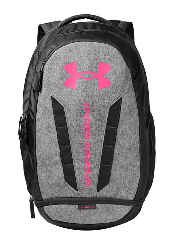 

Under Armour Hustle 5.0 Backpack, 1361176, Grey/Black