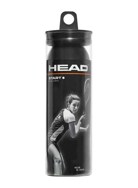 

Head Start Squash Balls, 3 Piece, Black