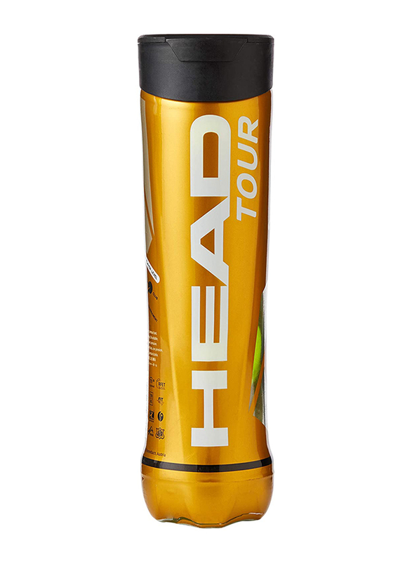 

Head Tour Tennis Balls, 4 Piece, Green