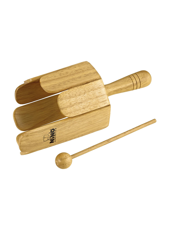 

Nino NINO556 Wood Stirring Drum with Handle and Beater, Natural Finish
