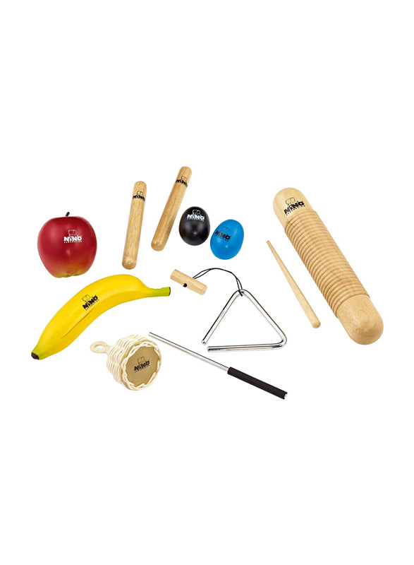 

Nino NINOSET4 Percussion Assortment Shaker Set, Multicolor