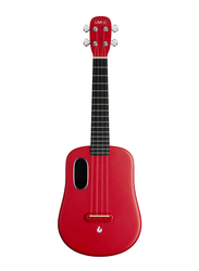 Lava Music U Freeboost Ukulele, HPL Fingerboard, Red