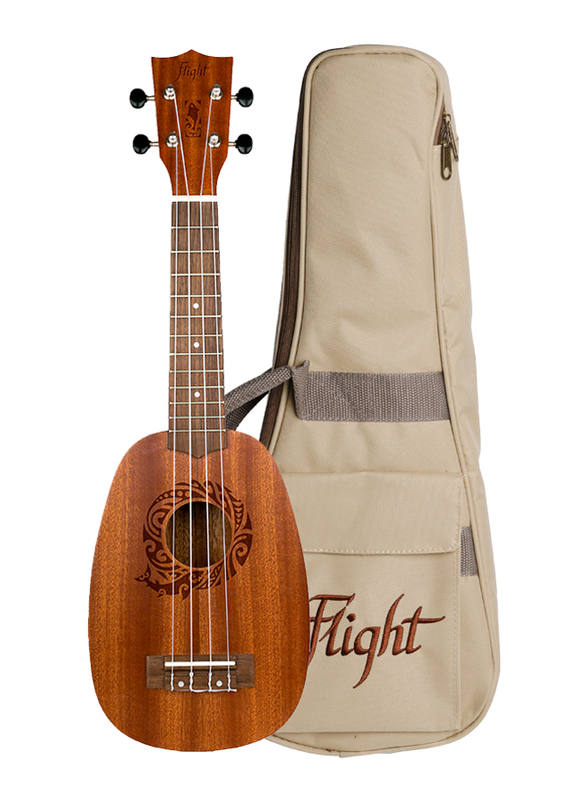 

Flight NUP310 Pineapple Soprano Ukulele, Walnut Fingerboard, Brown