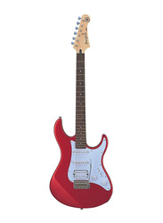Yamaha EG112GPII Electric Guitar Kit with Amplifier, Sonokeling Fingerboard, Metallic Red