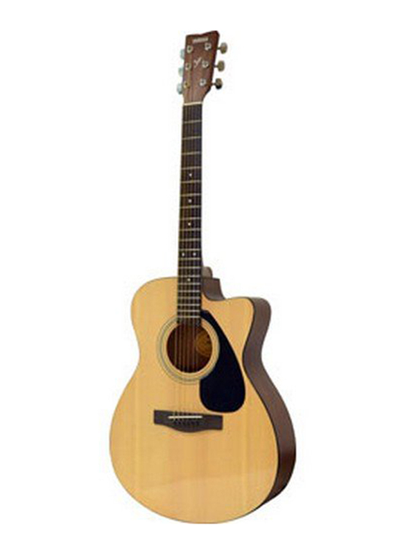 Yamaha FS100C Acoustic Guitar, Rosewood Fingerboard, Natural Brown
