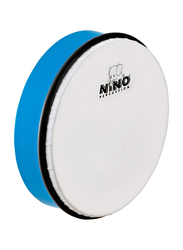 Nino NINO45SB 8" Plastic Hand Drum, Synthetic Head, Blue