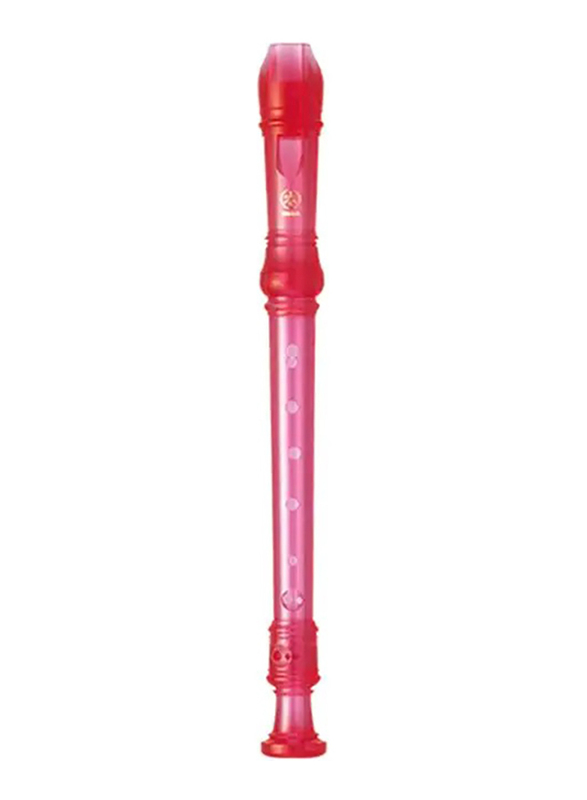 Yamaha YRS-20GP/20BP Plastic Soprano Recorder, Pink