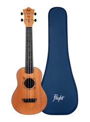 Flight TUC-53 MAH Concert Travel Ukulele, ABS Fingerboard, Natural