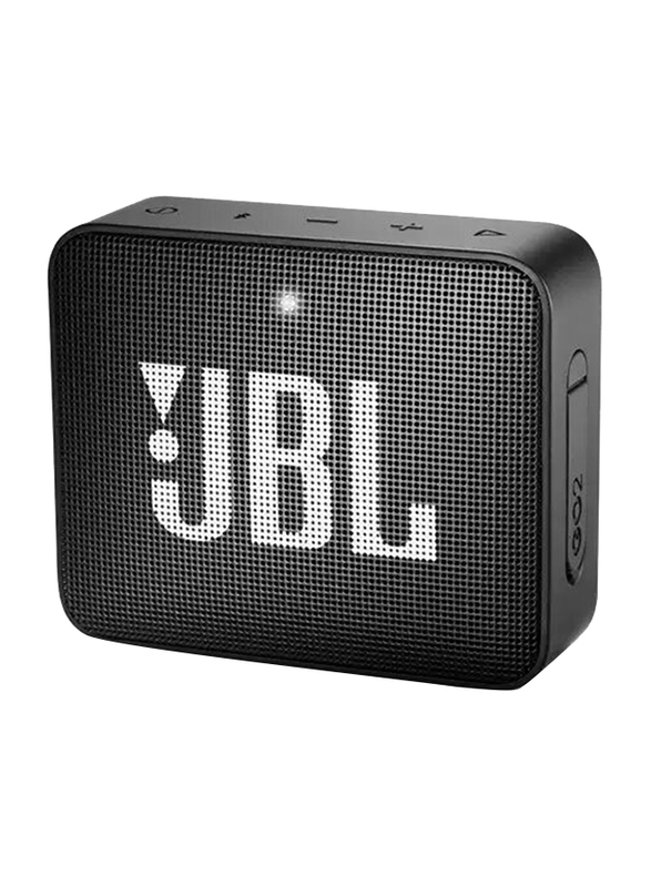 

JBL GO 2 IPX7 Water Resistant Portable Bluetooth Speaker, Black