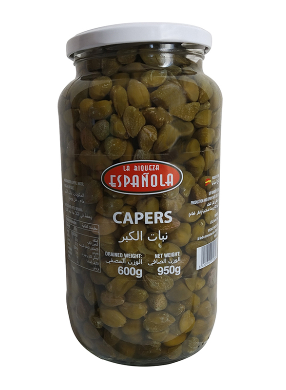 

La Riqueza Espanola Capers Glass Jar, 950g