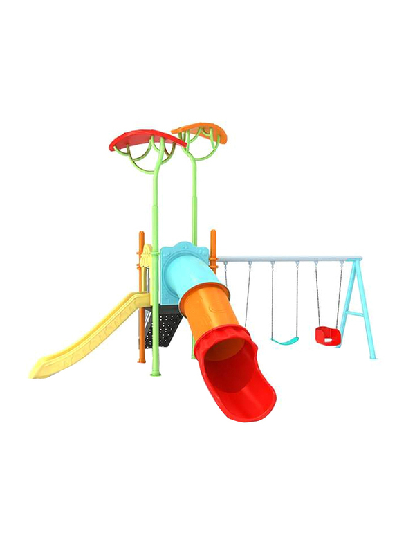 

HOCC Macarons Outdoor Play Equipment Swing Sets, Ages 3+