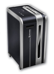New United Micro Cut Shredder Machine, ET-15C, Black/Silver