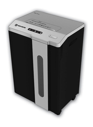 New United Micro Cut Shredder Machine, ET-15M, Black/Silver
