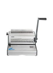 Eagle 3:1 Manual Wire Binding Machine, CW300, Grey/Silver