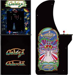 Arcade 1Up Galaga And Galaxian 2 In 1 Games Cabinet, Black