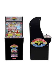 Arcade1Up 3 in 1 Games Street Fighter Arcade Cabinet, Multicolour