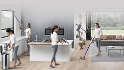 Dyson Cordless V11 Absolute Vacuum Cleaner, Silver/Blue