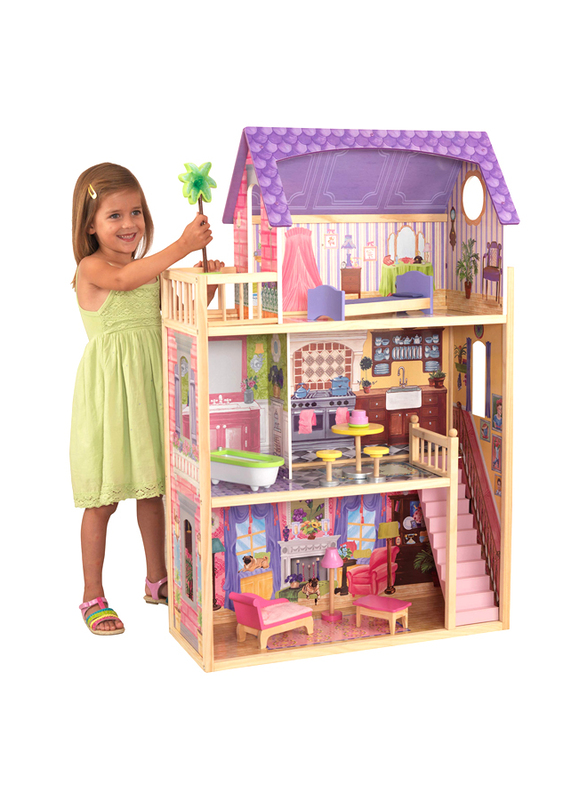 

KidKraft Kayla Wooden Dollhouses Playset, Ages 3+